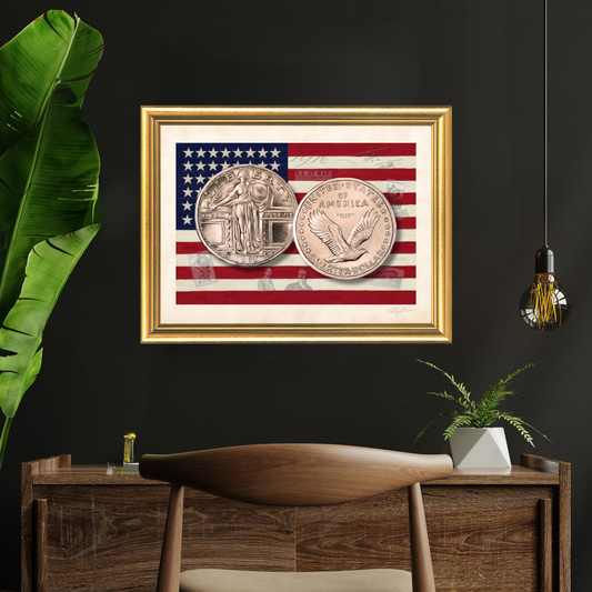 Liberty Rising: Limited-Edition Fine Art Print (Hand-Signed by Artist)